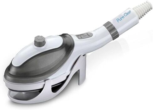 Pyle Electric Handheld Garment Steamer Wand - Travel Size Compact Mini Professional Handheld Clothes Fabric Clothing Steam Iron W/ Cloth Brush Crease Dual Tool Accessories, Base Stand Rack PSTMIR17 in Saudi Arabia