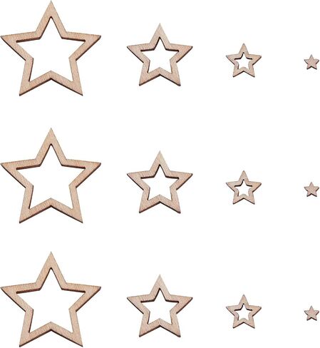 LiQunSweet 100 Pcs Angel Wing Unfinished Wooden Cutout Charm Blank Wood Slices Ornament for Birthday DIY Painting Tags Wedding Home Decoration in Saudi Arabia
