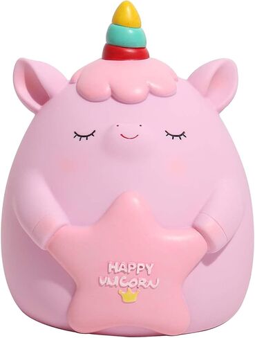 Cute Piggy Bank Girls Kids, Unicorns Gifts for Girls,Girl Toys for 5 6 7 8 9 10 Year Old, Girl Gifts on Birthday Christmas, Pink in Kuwait