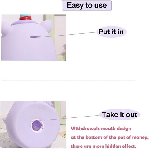 Cute Piggy Bank Girls Kids, Unicorns Gifts for Girls,Girl Toys for 5 6 7 8 9 10 Year Old, Girl Gifts on Birthday Christmas, Pink in Kuwait