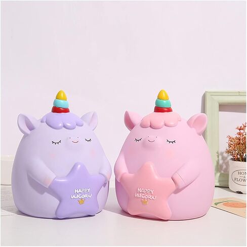 Cute Piggy Bank Girls Kids, Unicorns Gifts for Girls,Girl Toys for 5 6 7 8 9 10 Year Old, Girl Gifts on Birthday Christmas, Pink in Kuwait