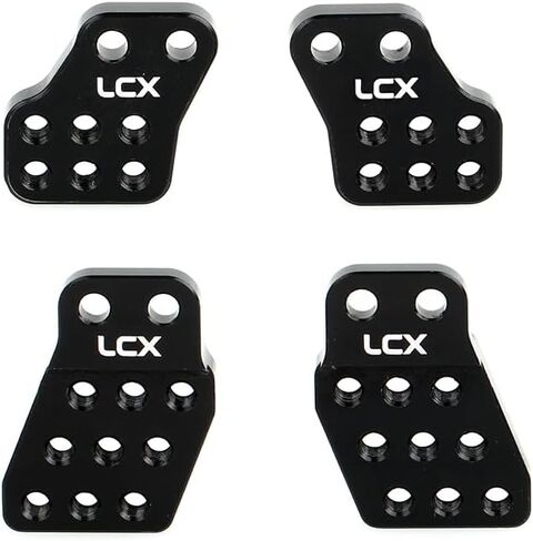 LCX Racing 1/10th RC Crawler Car Aluminum Adjustable Front Rear Shock Absorbers Bracket Shock Mount for Axial Capra Unlimited Trail Buggy UTB10, Upgrades Parts Accessories in Saudi Arabia