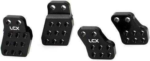 LCX Racing 1/10th RC Crawler Car Aluminum Adjustable Front Rear Shock Absorbers Bracket Shock Mount for Axial Capra Unlimited Trail Buggy UTB10, Upgrades Parts Accessories in Saudi Arabia
