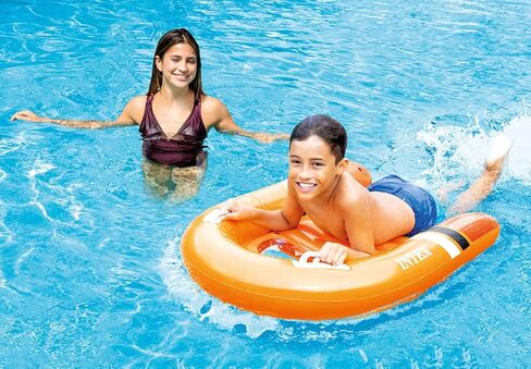 Intex Surf Rider Inflatable Pool Float Boogie Board Bodyboard for Kids Swimming Pool Floating Toys, Learn to Swim Water Surf Board in Saudi Arabia