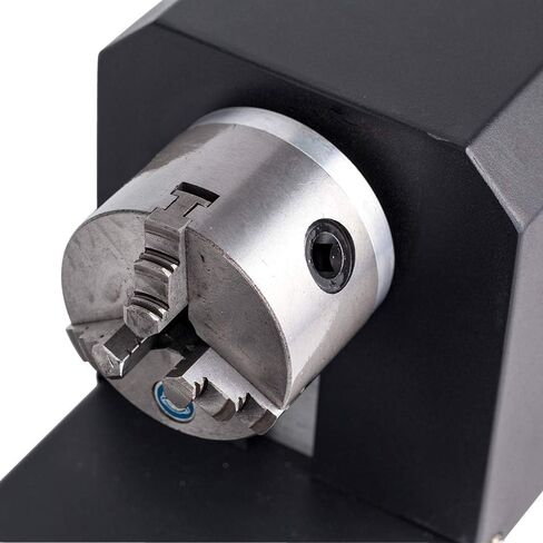 Cloudray Co2 Laser Rotary Attachment Rotary Axis 3 Axis CNC Laser Rotary Attachment with Nema 23 3-Phase Stepper Motor(Roller-3 Pin） in Kuwait