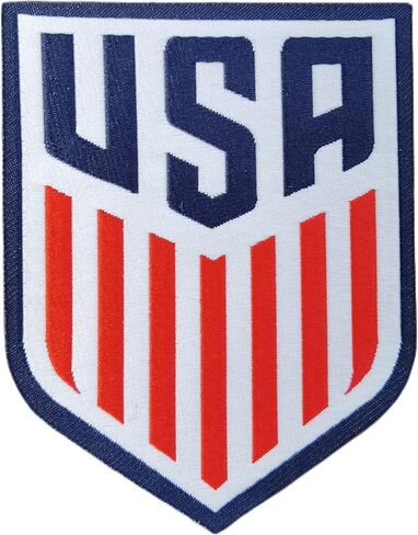 Team USA United States Nation Flag Soccer Football Sports Iron On Applique Patch Badge in Kuwait