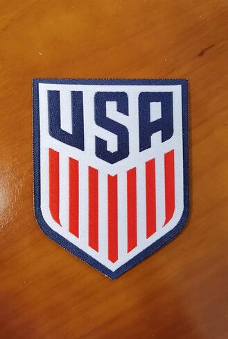 Team USA United States Nation Flag Soccer Football Sports Iron On Applique Patch Badge in Kuwait