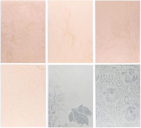 ورق مينو واشي الياباني التقليدي، مجموعة متنوعة للمبتدئين مقاس A4 (21 سم × 29.7 سم) 30 ورقة (6 أنماط × 5 ورقات) in Kuwait