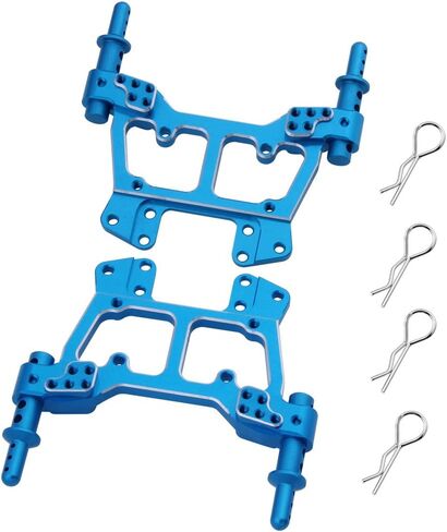Hobbypark 188822 ألومنيوم برأس الصدمة الأمامية / الخلفية مع عمود الهيكل 188837 مشابك 188022 لسيارة 1/10 بركانو EPX / قطع تحديث Pro شاحنة Monster Truck HSP BRONTOSAURUS in Saudi Arabia