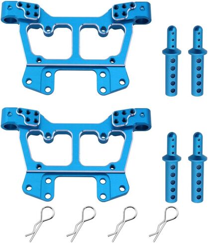 Hobbypark 188822 ألومنيوم برأس الصدمة الأمامية / الخلفية مع عمود الهيكل 188837 مشابك 188022 لسيارة 1/10 بركانو EPX / قطع تحديث Pro شاحنة Monster Truck HSP BRONTOSAURUS in Saudi Arabia