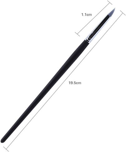 5pcs Clay Color Shaping Modeling Flexible Silicone Wax Clay Sculpting Carving Pottery Making Tool Pen with Black Wood Handles in Saudi Arabia