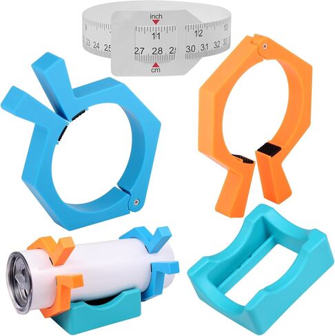 Meytunsin Pinch Perfect Tumbler Clamp، أداة التسامي البهلوان، لفراغات التسامي 20 أونصة، البهلوانات قرصة المشبك المثالي لمستلزمات الورق والزجاج التسامي in Kuwait