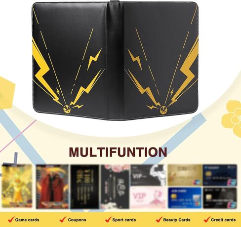 حافظة بطاقات تحتوي على 9 جيوب، تناسب 900 بطاقة مع 50 أكمام قابلة للإزالة، حافظة بطاقات تجارية بأكمام، حافظة بطاقات بيسبول، حافظة بطاقات رياضية، ألبومات بطاقات تجارية قابلة للتجميع in Kuwait