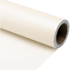 Burymento Wrapping Paper Roll 17 IN x 32.8 FT 1 Roll, Light Blue Pearly-Lustred Solid Color Gift Wrap Supplies for Christmas, Wedding, Mother's Day, Kids Birthday,Baby Shower, Party and more.