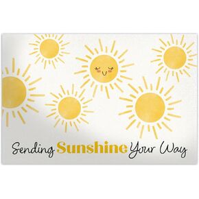 Pro Supply Global (50) Count of 4x6 Black and White Floral Thank You Insert Cards in Kuwait