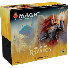 Magic: The Gathering Guilds of Ravnica Bundle | 10 Booster Packs + Land Cards (230 Cards) | Accessories in Saudi Arabia