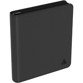 حافظة بسحاب ممتازة من Rayvol - 9 جيوب تناسب 720 بطاقة تداول مع 40 أكمام سوداء فاخرة، مجلد ألبوم بطاقات التحميل العلوي لـ TCG in Kuwait