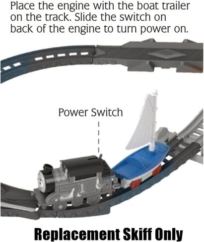Replacement Parts for Thomas The Train - HGX65 ~ Thomas & Friends Trackmaster Bridgelift Thomas & Skiff Playset ~ Replacement Skiff in Saudi Arabia