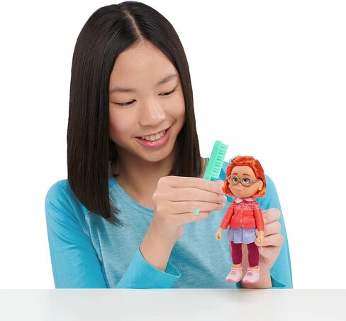Disney and Pixar Turning Red Deluxe Meilin 6-inch Doll with Panda Outfit, Officially Licensed Kids Toys for Ages 3 Up by Just Play in Saudi Arabia