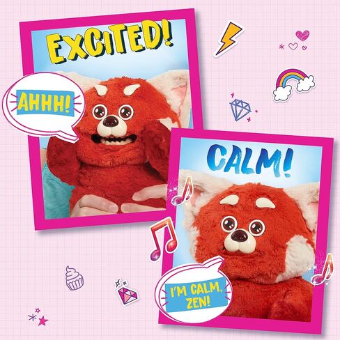 Disney and Pixar Turning Red Deluxe Meilin 6-inch Doll with Panda Outfit, Officially Licensed Kids Toys for Ages 3 Up by Just Play in Saudi Arabia