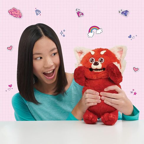 Disney and Pixar Turning Red Deluxe Meilin 6-inch Doll with Panda Outfit, Officially Licensed Kids Toys for Ages 3 Up by Just Play in Saudi Arabia