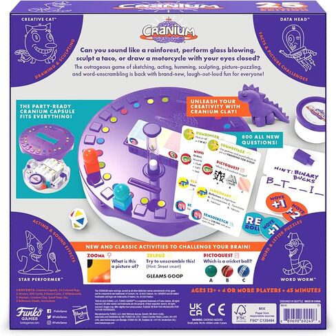 Funko Cranium 25th Anniversary Edition Family Party Game for 4 or More Players Ages 12 and Up in Saudi Arabia