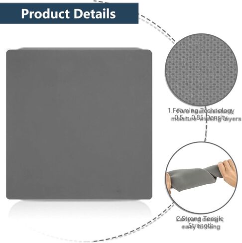 QTLCOHD 11x15 Inch Heat Press Pad Mat 0.3 Inch Thickest Silicone Pad Easy Press Mat for Heat Press Machine Flat Heat Transfer Press Replacement Pad Blue in Kuwait