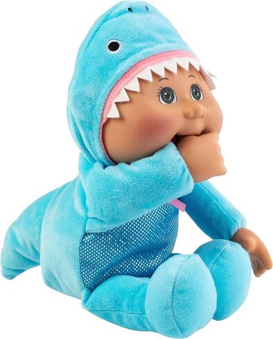 Cabbage Patch Kids Cutie Stanley Shark, 9" - Collectible, Adoptable Baby Doll Toy - Great Gift for Girls and Boys in Saudi Arabia