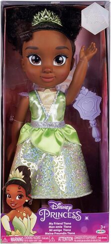 Disney Princess Disney 100 My Friend Tiana Doll 14 inch Tall Includes Removable Outfit and Tiara in Saudi Arabia