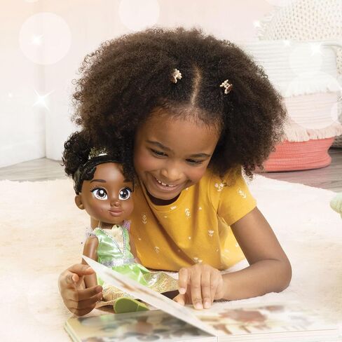 Disney Princess Disney 100 My Friend Tiana Doll 14 inch Tall Includes Removable Outfit and Tiara in Saudi Arabia