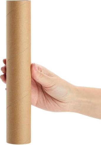 12 Pack Cardboard Tubes for Crafts, Brown Rolls for DIY Projects, Classroom (1.75 x 10 in) in Saudi Arabia