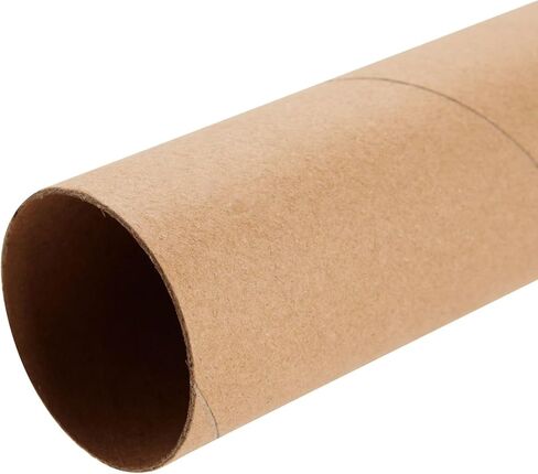 12 Pack Cardboard Tubes for Crafts, Brown Rolls for DIY Projects, Classroom (1.75 x 10 in) in Saudi Arabia