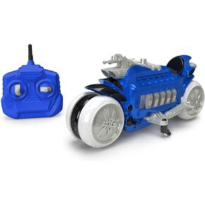 Mindscope Blue HoverCycle Radio Control Stunt Action Light Up LED Vehicle 49 MHz in Kuwait