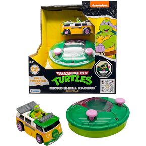 سلاحف النينجا المتحولة 3 بوصات سباقات مايكرو شيل، مايكل أنجلو، للأعمار من 3 سنوات فما فوق in Kuwait