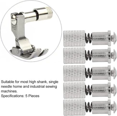 Spring Presser Foot Clamp, 5Pcs Spring Foot Clamp Sewing Machine Needle Presser Foot Sewing Machine Change Screws Clamps in Saudi Arabia