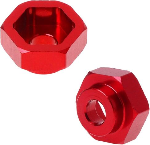 Treehobby 4PCS Aluminum Alloy 12mm Turn 17mm Metal Wheel Rim Hex Adapter Drive Hub Compatible with traxxas Axial RC4WD HPI Himoto HSP Losi Kyosho RC 1/10 On-Road Car Buggy Truck Tires in Saudi Arabia