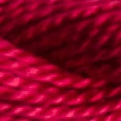 Dmc Pearl Cotton Skein مقاس 5 27.3 ياردة - أحمر متوسط (عبوة من 12 قطعة) in Saudi Arabia