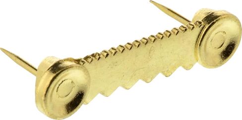 Hillman aligning 121135 Large Push Pin Sawtooth Hanger 2 Pack, No Size, Gold, 2 Piece in Saudi Arabia