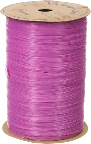 Berwick Offray 1/4'' Wide Matte Raffia Ribbon, Apple Green, 100 Yards, 7MM in Saudi Arabia