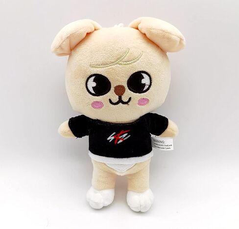 Gonii Cute Anime Plush,8.3in Plush Toys,Creative Soft Stuffed Cartoon Plush Toy Gift Toys for Kids Fans(Bbokari) in Kuwait