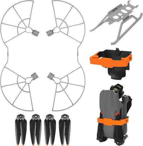 Crazepony DJI Air 3 Propellers Blades Compatible with DJI AIR 3 Drone Accessories Low-Noise Propeller Wings Replacement Accessories (2 Pair Propellers) in Kuwait
