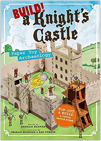 Build a Castle Kit for Kids -- Paper Craft Activity Book with 3D Castle Model, Knights, and Archaeology for Kids in Saudi Arabia