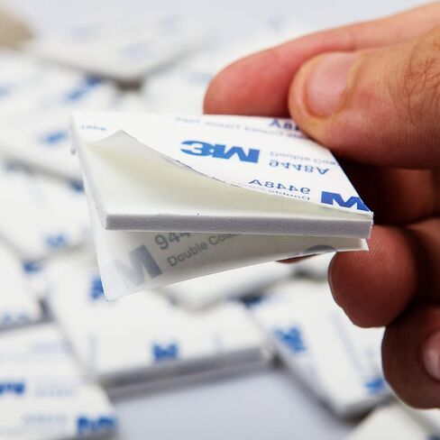 ملصق لاصق مزدوج الجوانب مصنوع من إسفنج أبيض قوي للتثبيت من CBTONE 50 قطعة in Kuwait