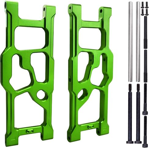 أذرع التعليق السفلية الخلفية من الألومنيوم من GoHobby لشاحنة ARRMA Kraton 8S BLX بمقياس 1/5 RC (زوج واحد)، تحل محل ترقيات ARA330590 (أزرق) in Saudi Arabia