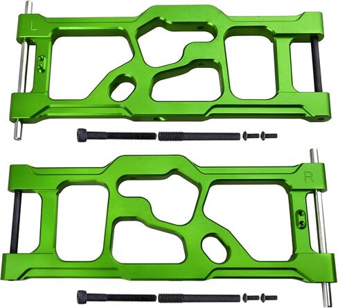 أذرع التعليق السفلية الخلفية من الألومنيوم من GoHobby لشاحنة ARRMA Kraton 8S BLX بمقياس 1/5 RC (زوج واحد)، تحل محل ترقيات ARA330590 (أزرق) in Saudi Arabia