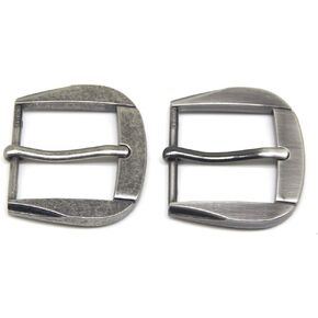 SEMINI 2 قطعة جلدية كرافت DIY حزام الشق دبوس حزام مشبك حزام أبازيم in Kuwait