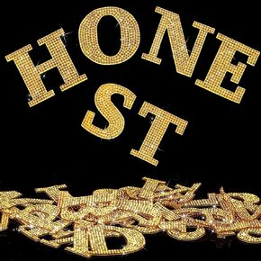 37 Pieces Bling Crystal Rhinestone Stickers Alphabet Number Symbol Self-Adhesive Stickers Rhinestone Letter Stickers for Wedding Art Crafts Clothing DIY Decors (AB Color)