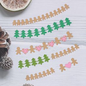 KSCRAFT Christmas Garlands Metal Cutting Dies Stencils for DIY Scrapbooking Decorative Embossing DIY Paper Card in Kuwait