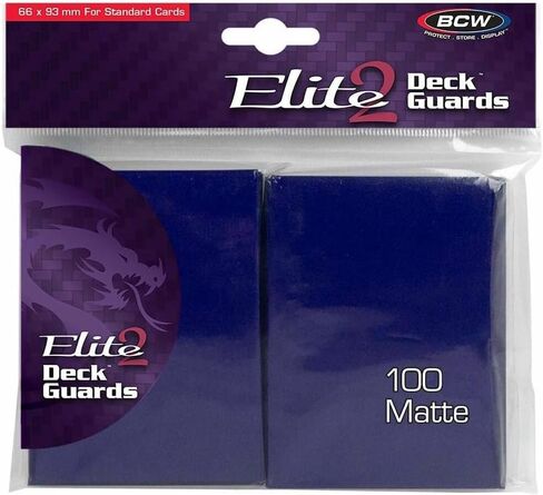 أكمام بطاقات غير لامعة من BCW Elite 2 – التوت (100) in Kuwait