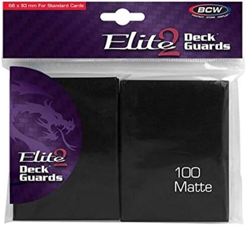 أكمام بطاقات غير لامعة من BCW Elite 2 – التوت (100) in Kuwait